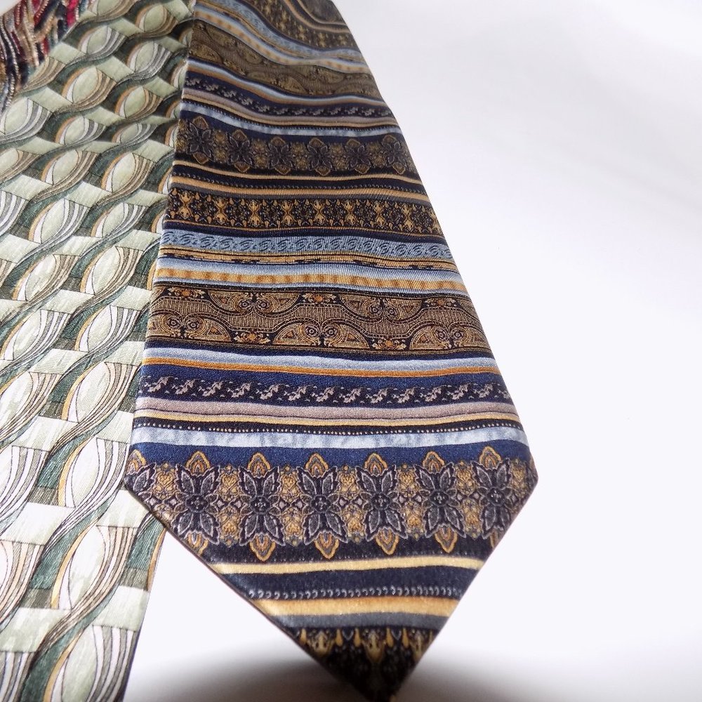 J. Garcia / Cocktail Colors Men's Ties Lot of 4 - Picture 5 of 6